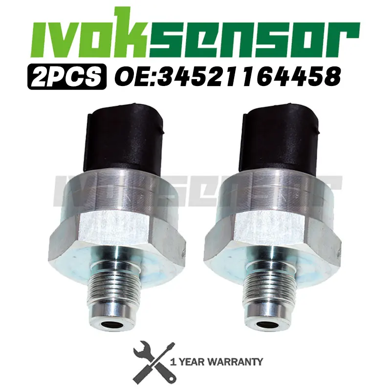 2 Stück 34521164458 55CP09-03 ABS DSC Neuer Steuerungs-Antiblockiersensor für BMW E46 E60 E61 E63 E64 Z3 Z4 3er 5er 6er Serie