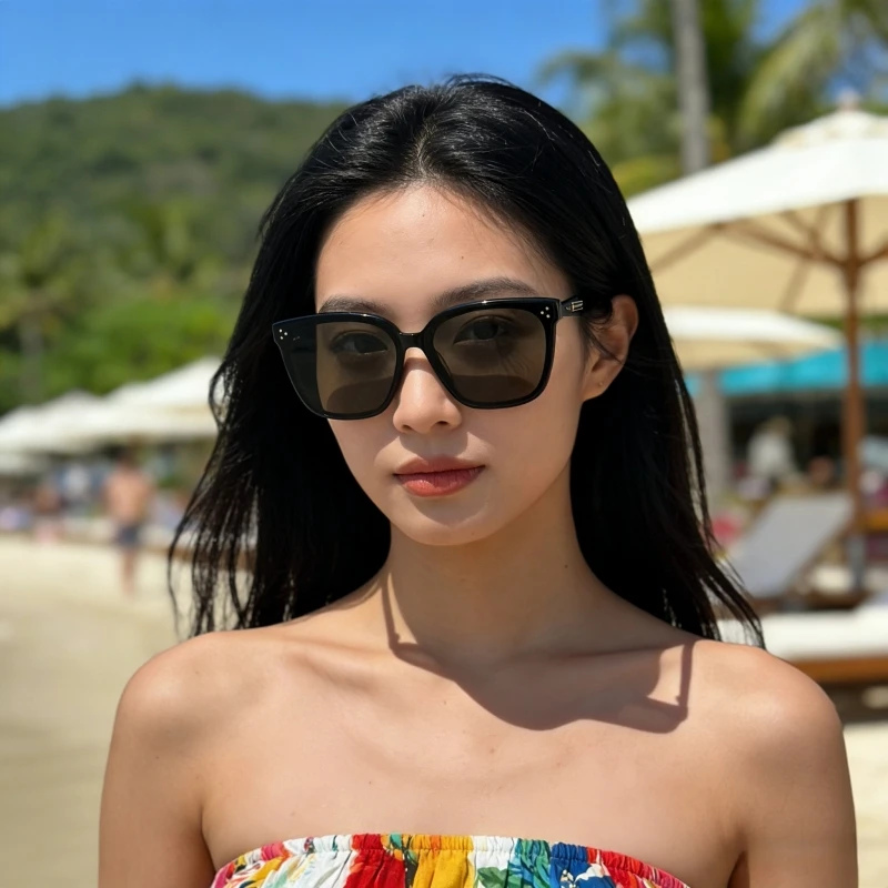 

Square Oversized Acetate Sunglasses | Luxury UV400 Protection for Men & Women Unisex Monster palett -Inspired Trendy Shades