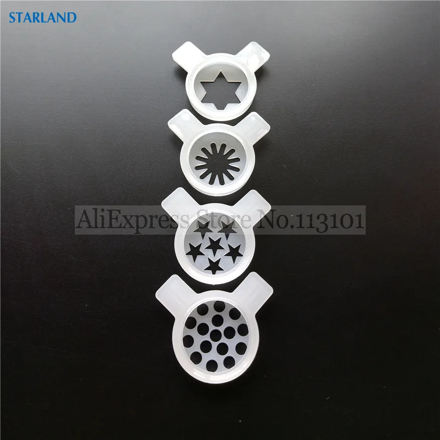 4 قطع قبعات النمذجة الأشكال السحرية الخاصة الأغطية تركيبات جديدة لقطع غيار ماكينات الآيس كريم الناعمة من تايلور 26 مللي متر