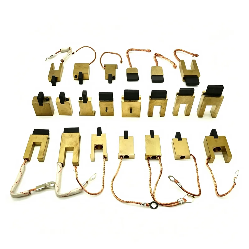 5pcs Contact Type Voltage Regulator Carbon Brush 2K3K5K7K10KVA20Kv Voltage Stabilizer Brush with Pinhole