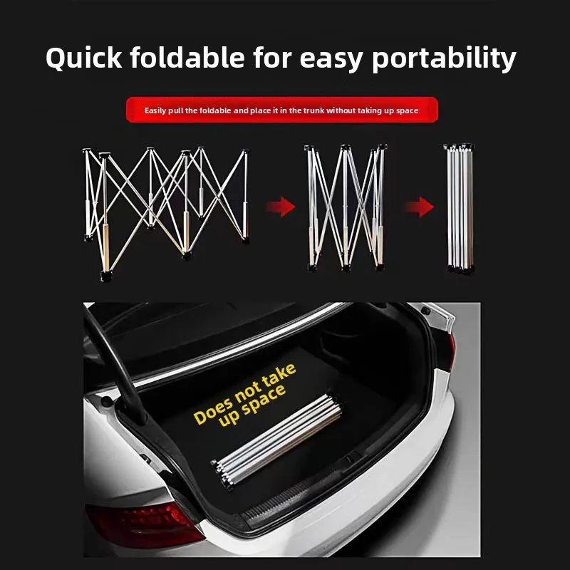 Spider Leg Woodworking Workbench Stainless Steel Folding Tripod Receiving Rack Multifunctional Telescopic Operation Platform