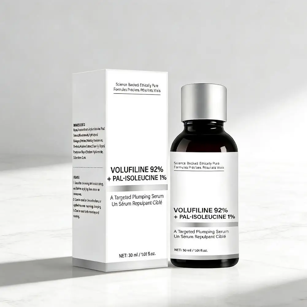 30ml Facial Serum High Concentration 92% Volufiline and 1% Pal-Isoleucine Anti-Wrinkle Firming Essence Facial Skin Care