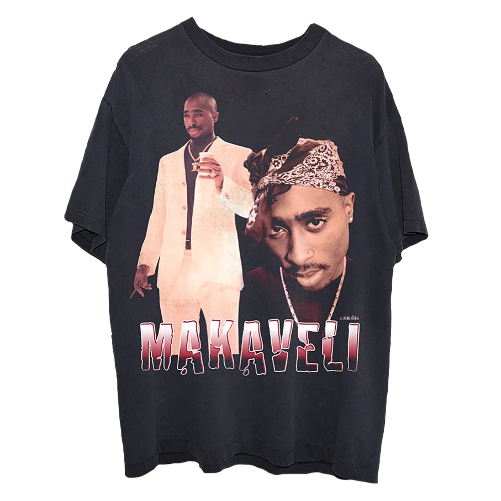

Рэпер Тупак 2pac Графическая футболка Мужчины Женщины Повседневная уличная одежда в стиле хип-хоп с коротким рукавом Высококачественная модная хлопковая летняя футболка