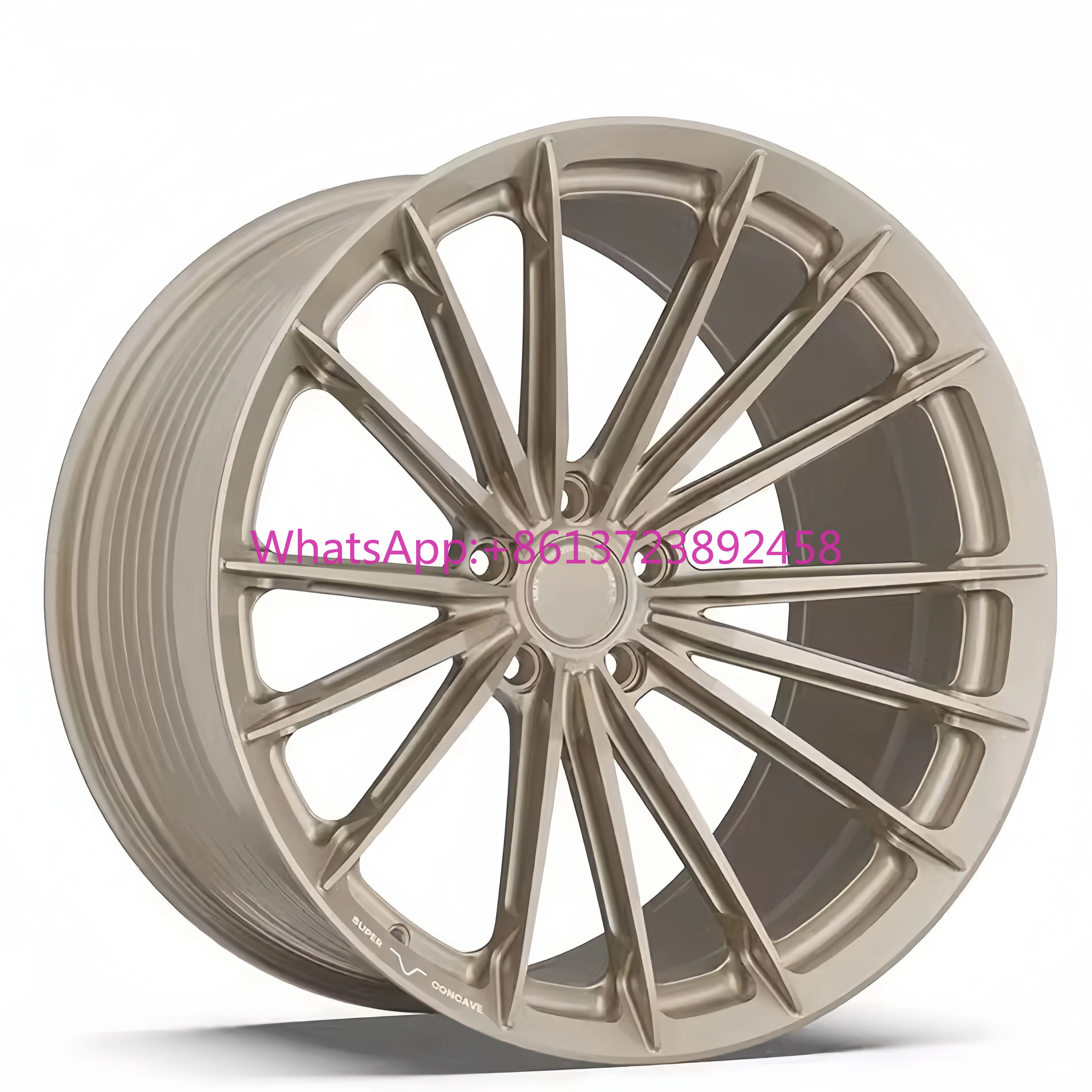

2024 Hot Sale 1 Piece Forged Brushed Polished 5x120 5x112 5x114.3 18 19 20 21 22 Inch Wheel for Racing Deep Concave Car Wheel