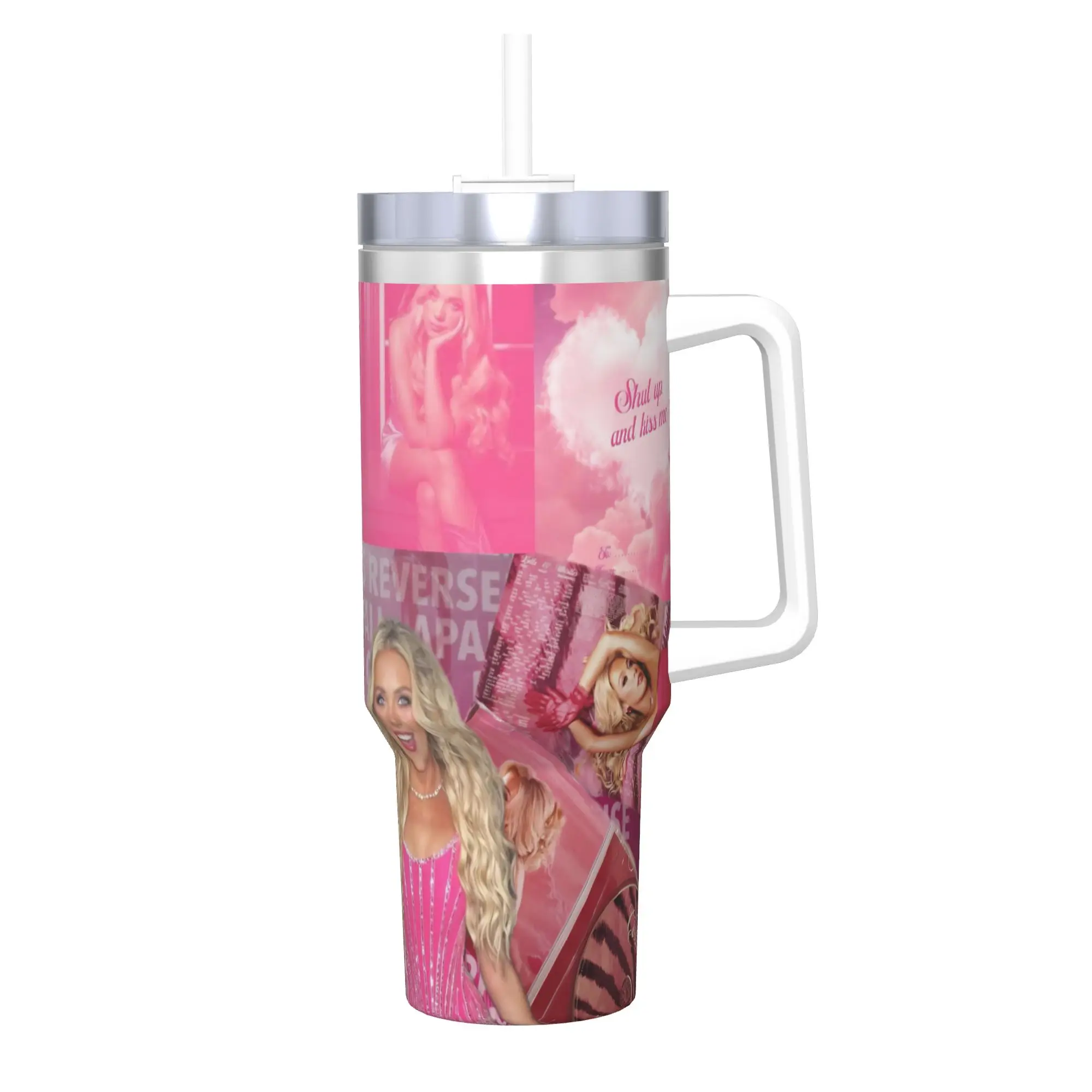 Megan Moroney Singer  Tumbler 40oz Stainless Steel Double Wall Vacuum Insulated  Tumblers Cup With Straw