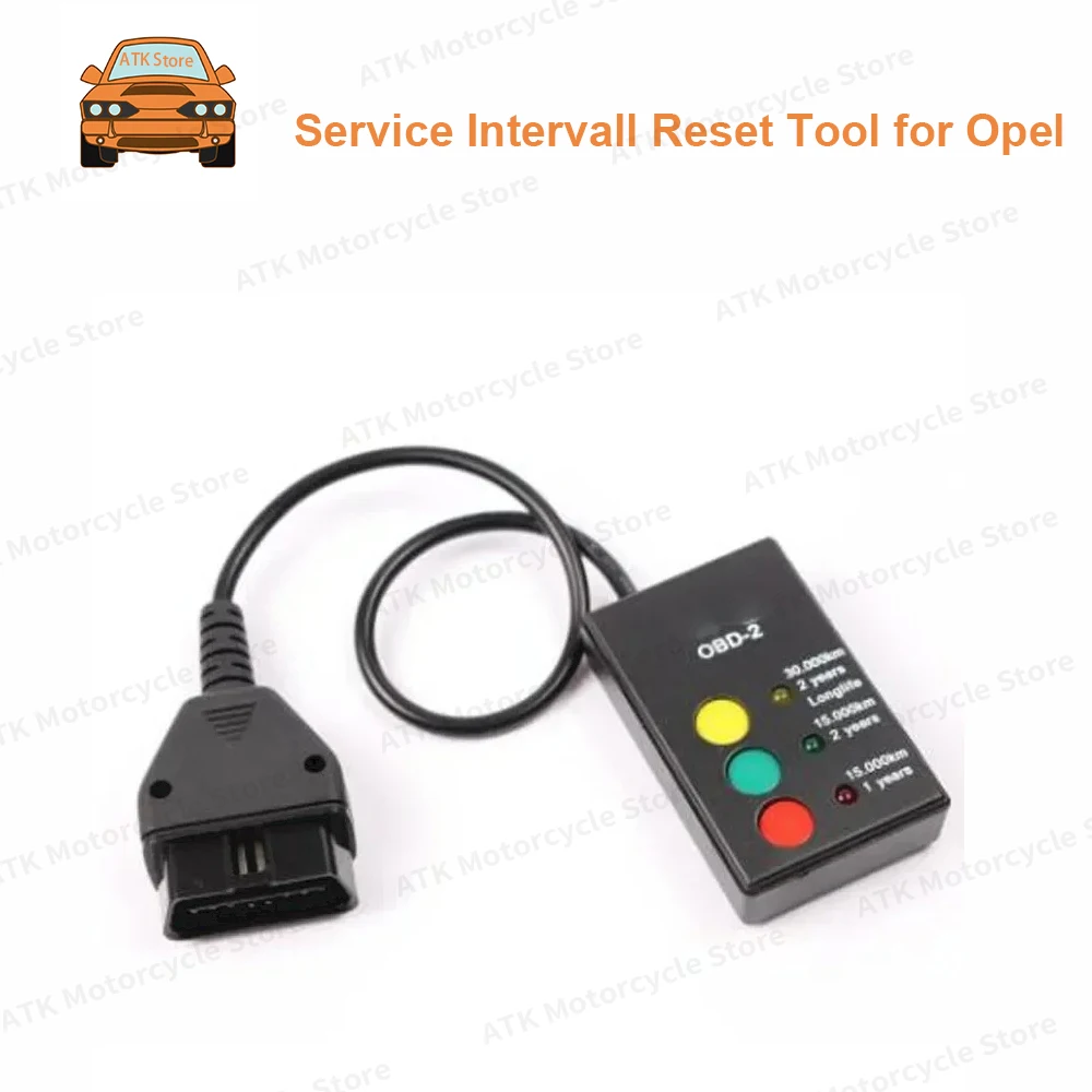 Professional OBD2 Rester Tool Code Reader Scanner SI-Reset Tool for Opel-Astra OBD OIL Service Intervall RESET Tool