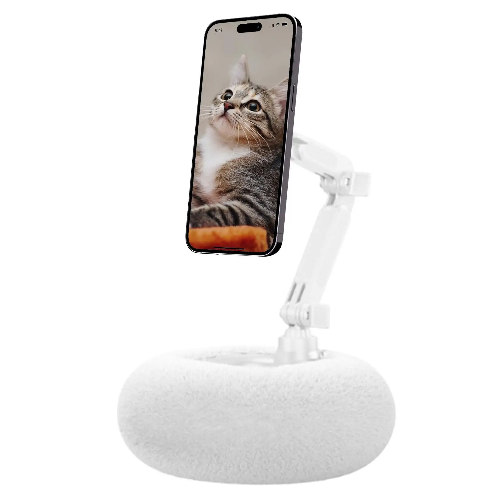 

Magnetic Phone Pillow Stand Multi-Angle Cellphone Mount Magnetic Tablet Pillow Stand Phone For Travel Bathroom Office Table Car