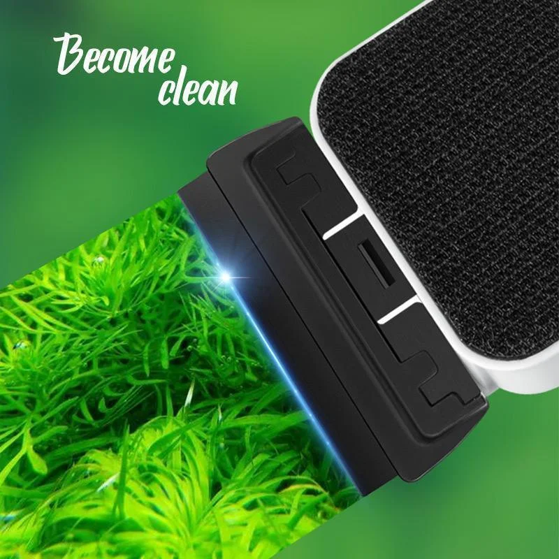 Aquarium Magnetic Glass Cleaner Brush Fish Tank Algae Scraper Cleaner Strong Magnetic Floating Brush Cleaning Tools Dropshipping