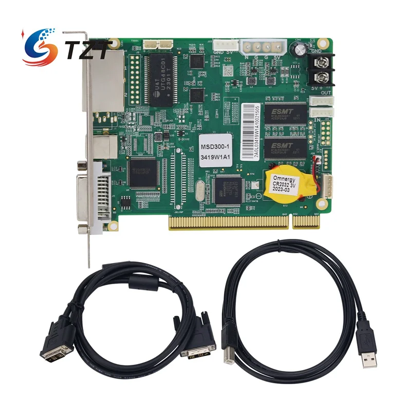 

TZT MSD300-1 Full Color LED Control Card Synchronous Video Wall Sender Display Control for LED Screens