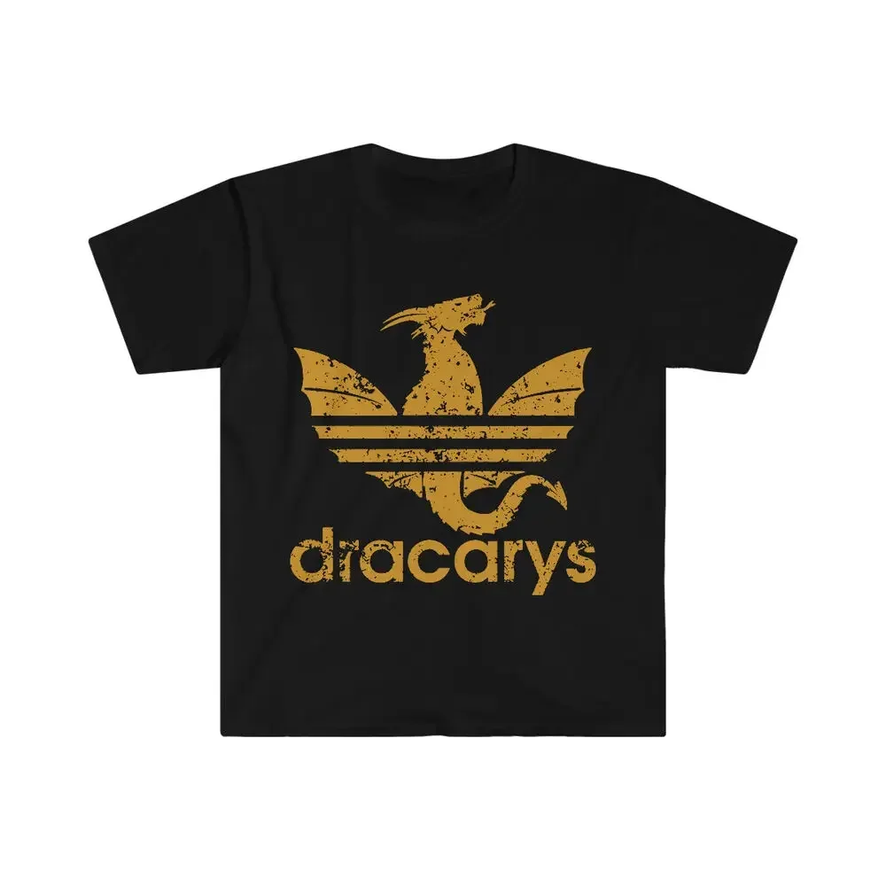 Dracarys T-Shirt House Mother of Dragons and Blood GOT Shirt High Quality 100%Cotton Short Sleeve