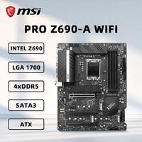 MSI PRO Z690-A WIFI Motherboard Intel Z690 192GB LGA 1700 PCI-E 5.0 M.2x4 12th Gen i9-13900F i7-13700 CPU 4XDDR5 HDMI ATX