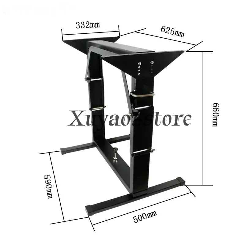 Commercial vehicle camel trailer movable storage table foot table board