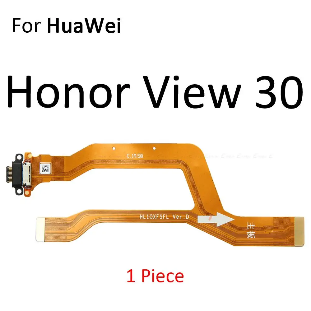 USB Charging Port Dock Plug Connector Charger Board Mic Flex Cable For HuaWei Honor 30S 30i View Mate 40 30 Pro 5G Lite Plus