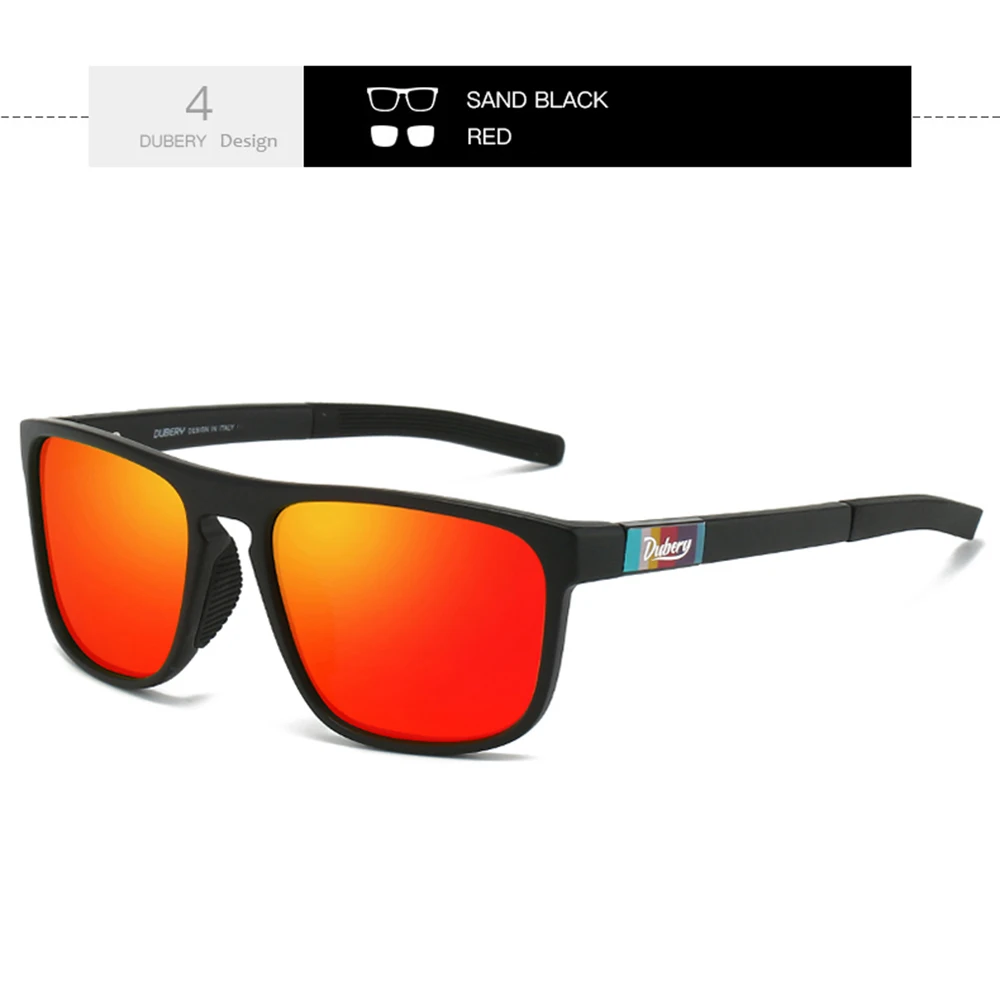 DUBERY 578 Full Rim Polarized Sunglasses 10