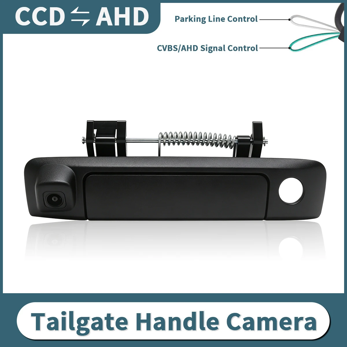 CCD AHD Pickup Truck Tailgate Handle Rear View Reverse Camera For Ford Ranger 2012-2020 Mazda BT50 2012-2020 AB392143836AD