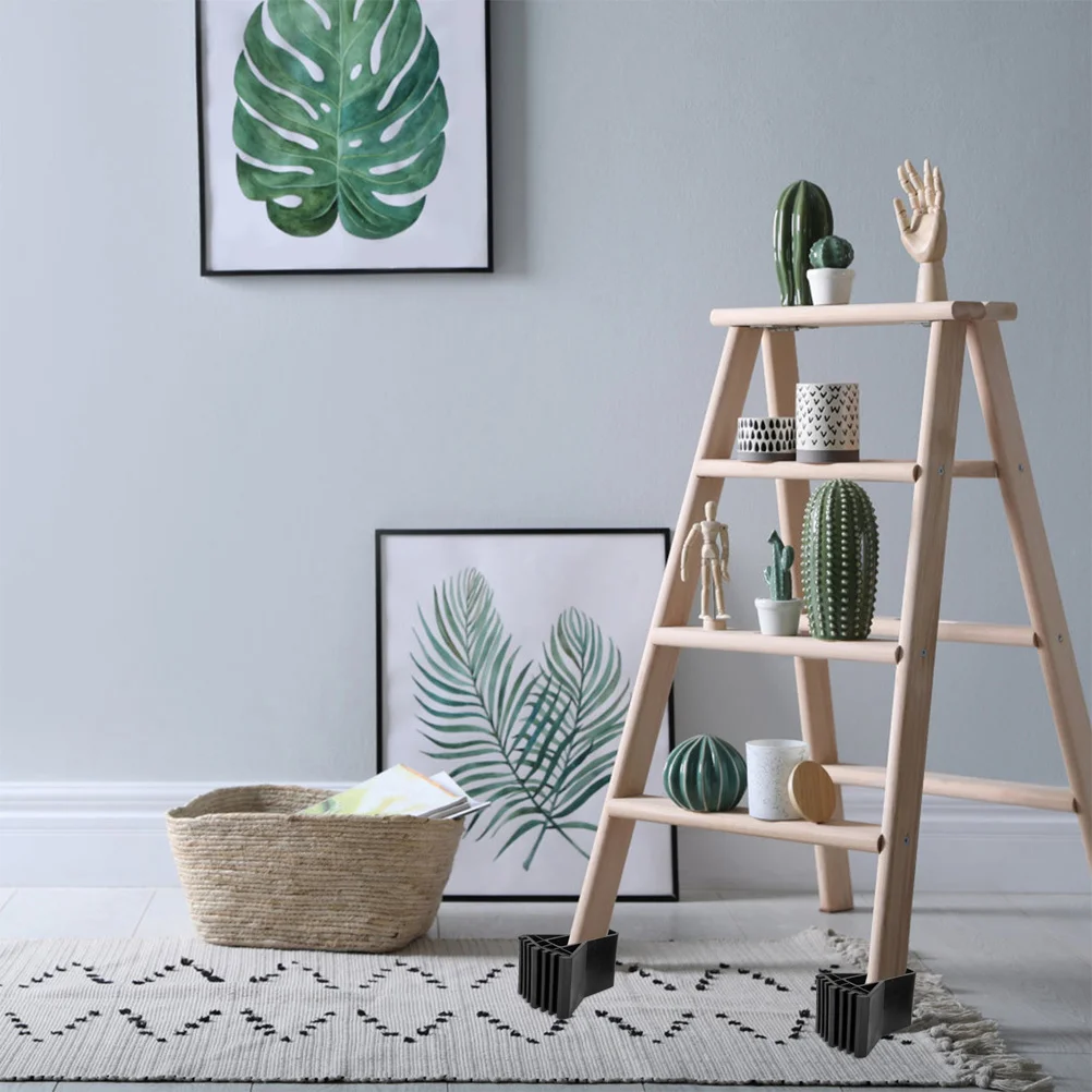 

3Pcs Ladder Feet Covers Premium Rubber Step Ladder Feet Replacement Non-Slip Bottom Covers for Indoor Outdoor Use