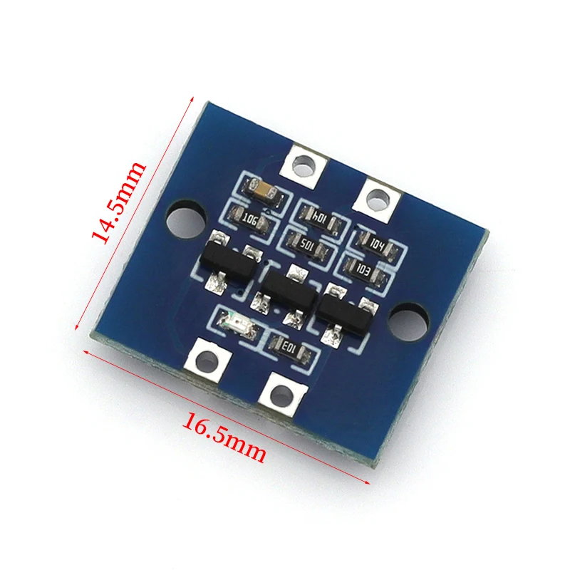 Stlxy 5Pcs Tactile Single Key Latching Controller Bistable Switch Module PWM Signal Control Switch Board Electronic DIY Parts