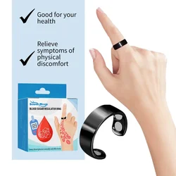 Blood Sugar Control Ring Diabetes Monitor Blood Sugar Balance Magnetic Therapy Improves Sleep Soreness Relief Lymphatic Drainage