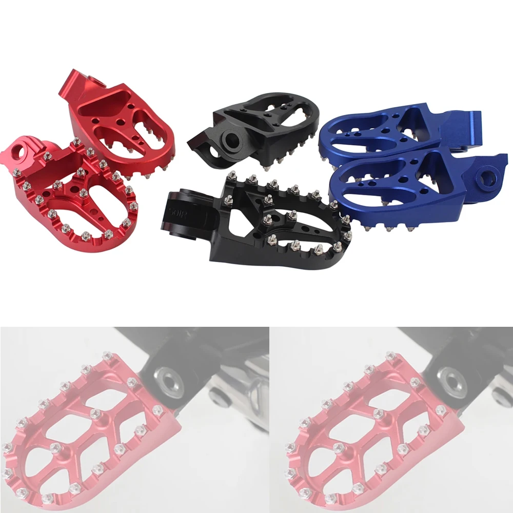 CNC Footrest Motorcycle Foot Pegs Rests Pedals For KTM 690 950 990 1050 1090 1190 1290 50 65 85 125 250 SX 50SX 125SX 250SX 85SX