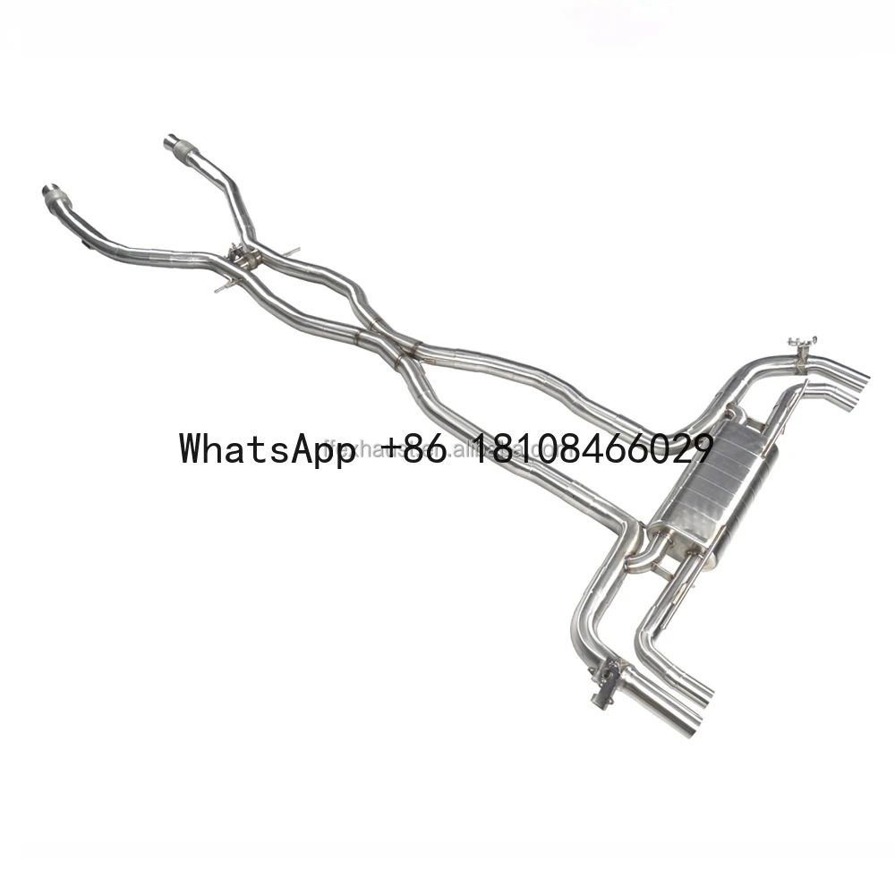 

Factory SUS304 Catback Exhaust Pipes for Mercedes Benz GLE63 AMG W167 4.0T Tuning Car Exhaust System Pipe