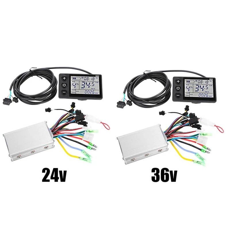 

Waterproof LCD Display Panel Electric Scooter Brushless Controller Kit Durable Motor Brushless Controller Set