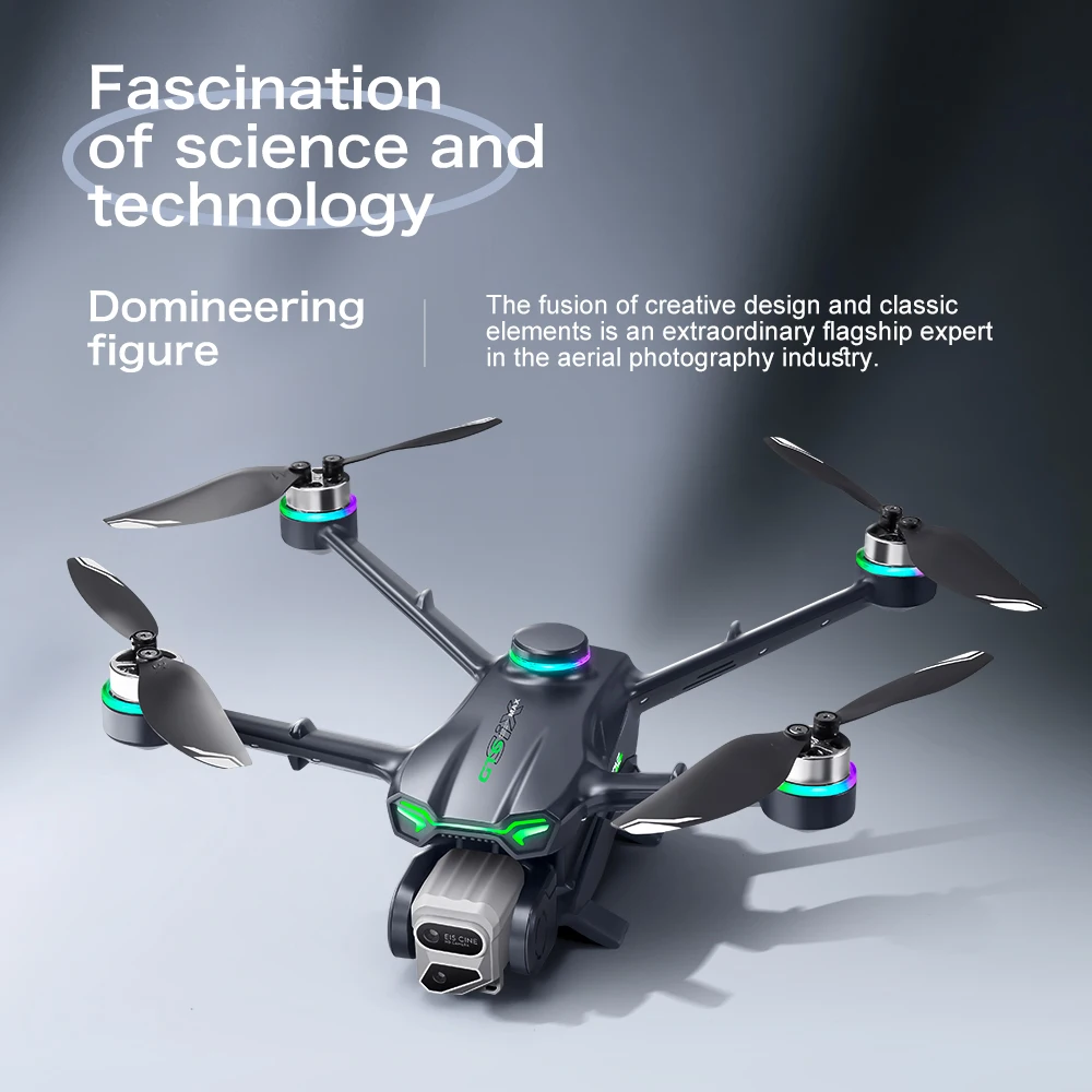 

GPS 8K FPV Drone with 4K Camera Obstacle Avoidance Foldable Professional RC Quadcopter for Adults Long Range Aerial Photography