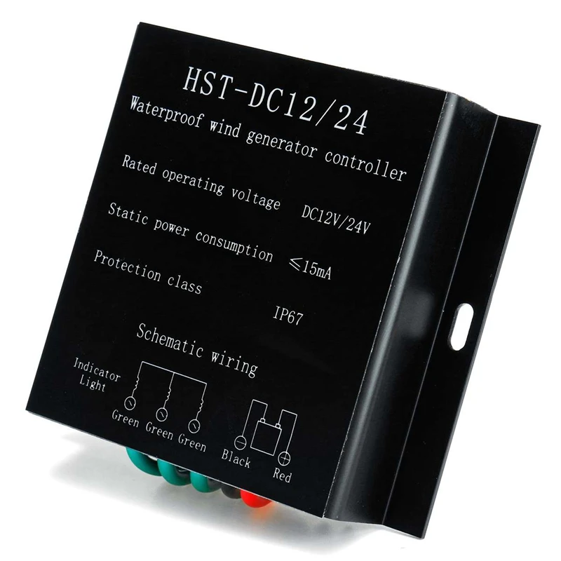 Promotion! 12V/24V 9000W Wind Turbines Generator Controller Waterproof Battery Charge Overvoltage Protection Controller Regulato