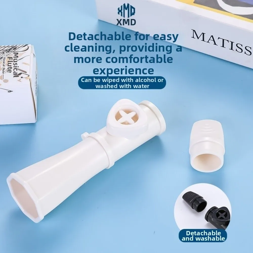 

Reusable Kazoo Instrument Easy To Learn with Lanyard Wind Instrument Lightweight Wear-resistant Musical Whistle Boys Girls Gift