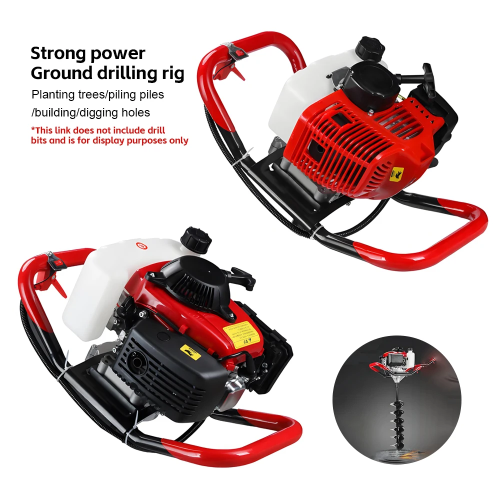 Ground Drill Petrol Hole Digging Tools Drilling Machine Trenching Machine Pile Driver for Agricultural Planting Tree