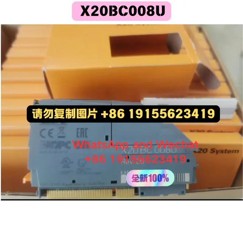 Brand new Original imported X20BC008U module