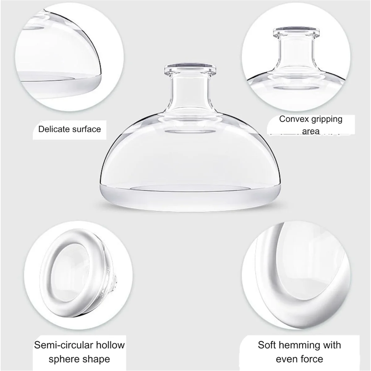 Чашка GFC-Sputum, силиконовая чашка для перкуссии на груди, средство для удаления мокроты, помощник для отрыжки дайджера, чашка для мамы и ладони для пожилых людей