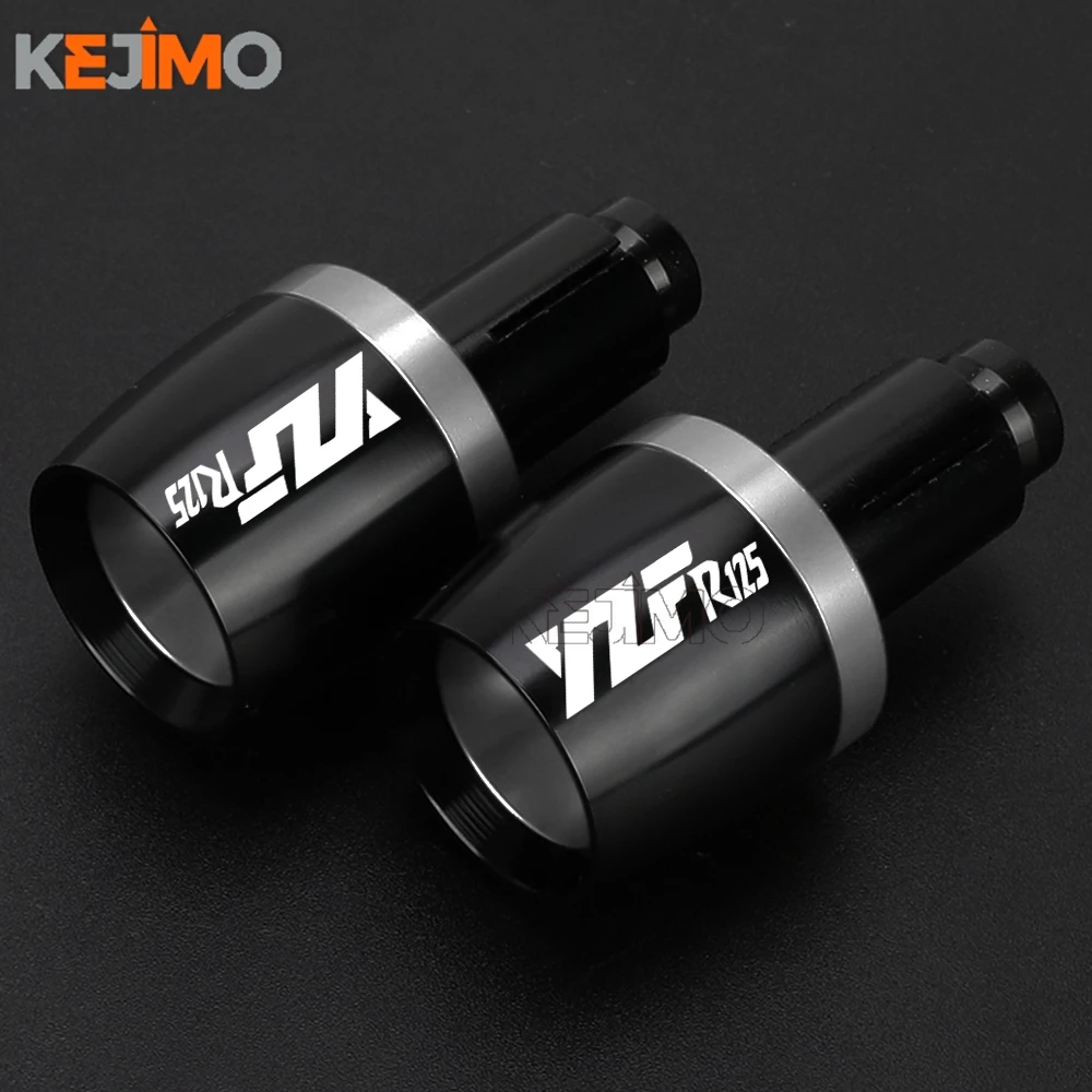 Accessori moto Manubrio Grip Estremità Spina Cursore Copertura Per Yamaha YZF R125 R 125 YZF-R125 2008-2024 2023 2022 2013 2021 20