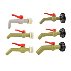 IBC Tank Adapter Water Cube Valve Fittings Garden Irrigation Connector Easy Use Hose Switch Faucets High Quality