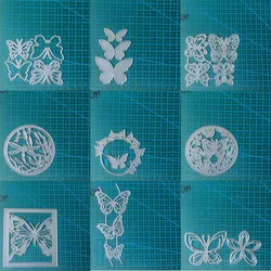 Butterfly dragonfly metal cutting dies Scrapbooking decoration paper craft knife mould blade punch template Embossing stencils
