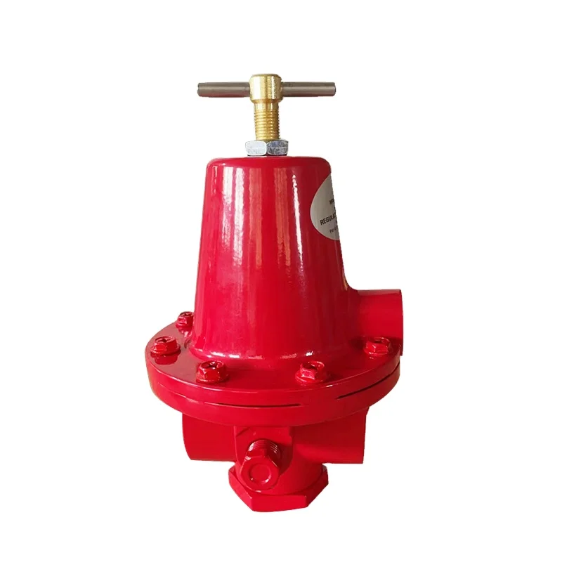 China JATE 1586 3/4'' Pressure Reducing Burner Accessories Regulator for Industrial Application