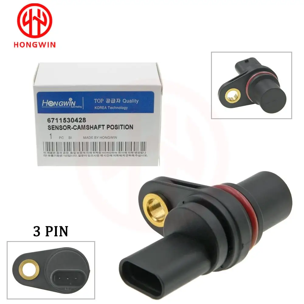 NEW Camshaft Position Sensor OEM 6711530428 For Ssangyong Rexton W Actyon Korando Musso Sports Kyron Rodius 2.0 2.2 Diesel
