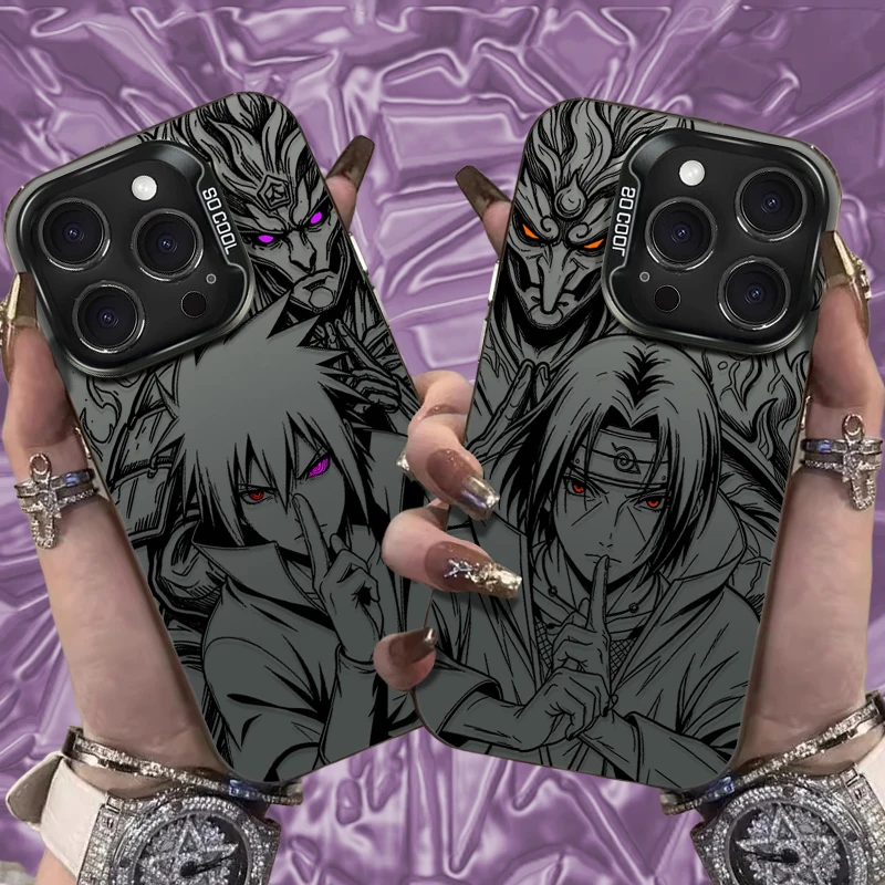 Modne etui Naruto Sasuke Itachi na Samsung Galaxy S25 Edge S26 S24 S23 Ultra S22 S21 Plus FE A57 A37 A17 A07…