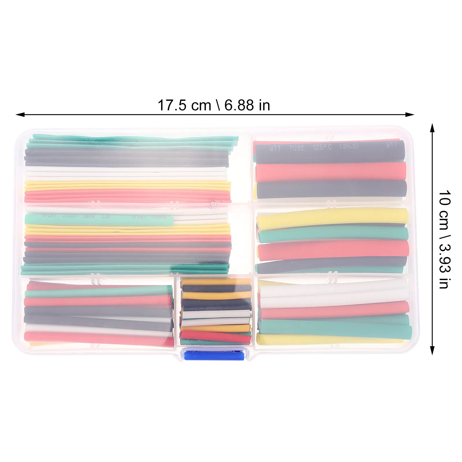 1Set Heat Shrink Tubing Assorted Sleeving Wrap Wire Harness Insulation Shrink Wrap Electrical Cable Protector Shrinking Sleeving