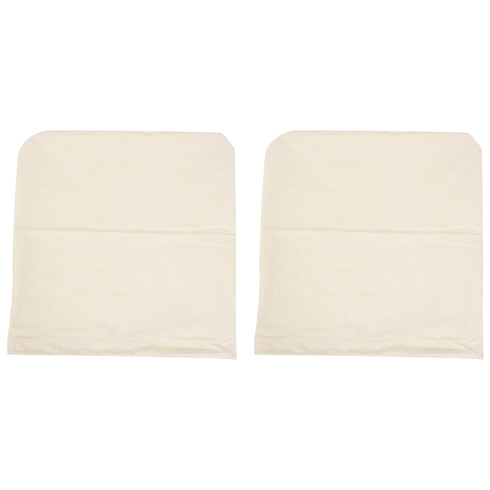 AT77 2 팩 유기 재사용 가능한 콜드 커피 브루 필터 백, 12 인치 와인 양조 필터 친환경 메쉬 코튼 토디 필터