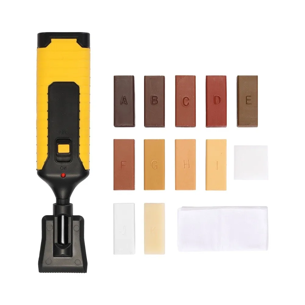 Multifunctional Floor Repair Tools Easy To Use Solution Cracks And Dents Wood Floor Restoration Home Renovation Maintenance Part