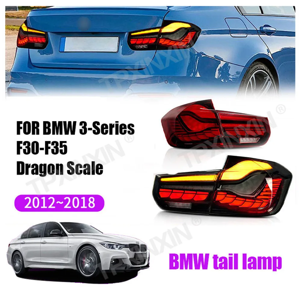 

LED Tail Lamp Assembly For BMW Mini 3 Series F30 F35 2012-2018 Longscale DK Streaming Light Steering Modification