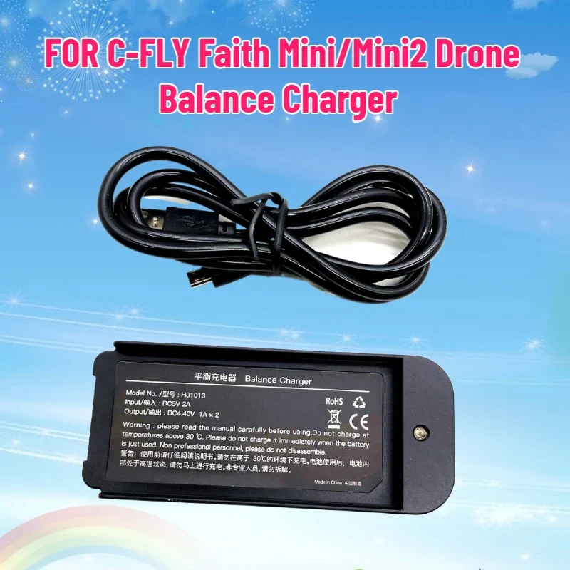SWZY FOR C-FLY Faith Mini/Mini2 Drone Balance Charger Replacement Spare Parts FOR CFLY Faith MINI Charger Dock