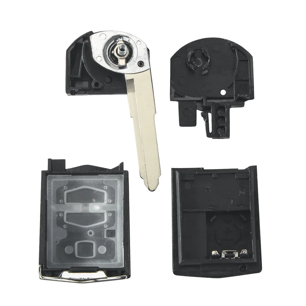 KEYYOU For Mazda 2 3 5 6 M6 MX5 CX5 CX7 CX9 RX8 2011-2015 1PCS NEW 2/3/4 Buttons Remote Key Case Fob Shell Flip Folding view 5