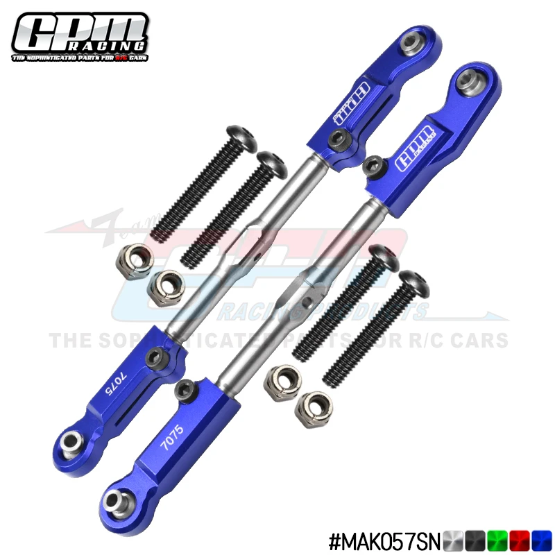 

GPM Aluminum 7075+Stainless Steel Rear Camber Links For ARRMA 1/8 Kraton/Outcast