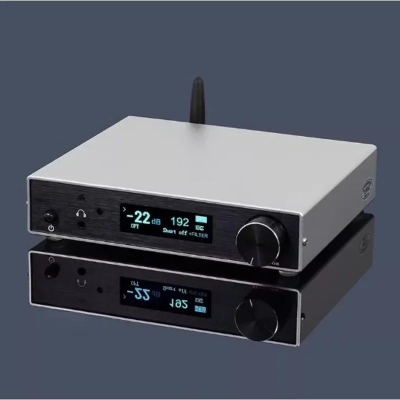 HiFi QCC5171 5.3 AK4499 DAC Audio Decoder with Amanero USB TPA6120 Amplifier OPA1612 OPA2604 ON AMP
