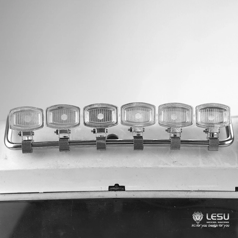 

LESU RC 1/14 Roof Light Spotlight Tamiyay Highline 1851 3363 Tractor Truck Outdoor Toys TH14143