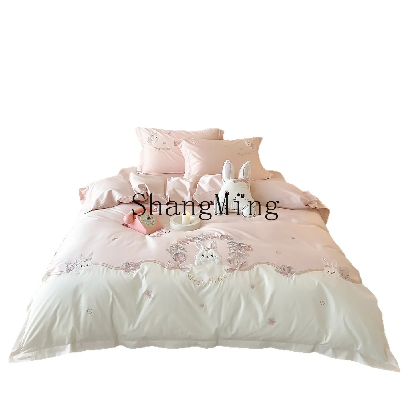 

DSA pure cotton long-staple cotton four-piece cotton quilt cover