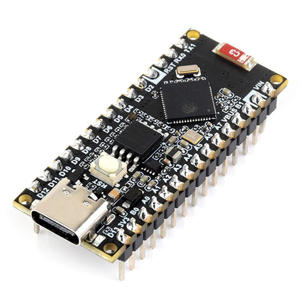 Placa de desenvolvimento ATP-ESP32 S3 Nano ESP32 S3R8 Chip compatível com Nano ESP32 para Micro Python ou IoT