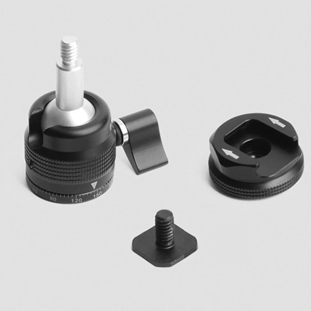

360 ° Tripod Ptz Ballhead for Cell Phone Camera Adapter Light Aluminum Alloy Mini