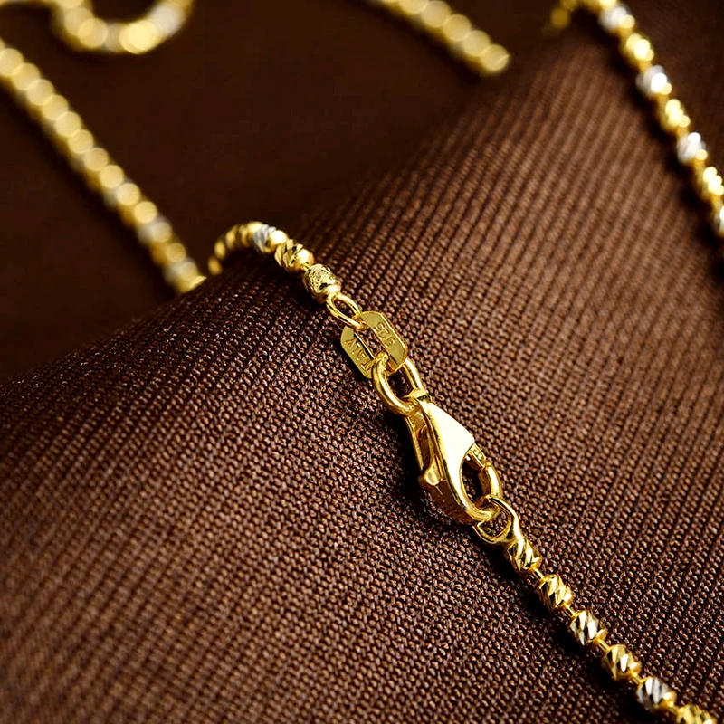 MIQIAO Real 925 Sterling Silver cylindrical Chain Italy Necklace Necklaces Woman Trend 2024 Jewellery Female High Quality Fine